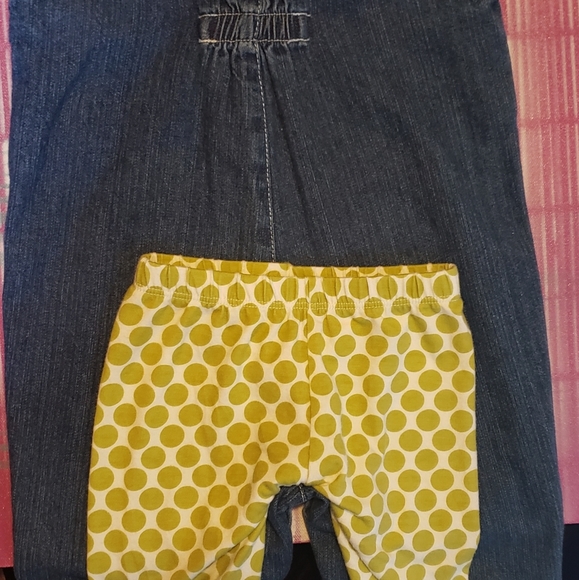 Vintage Overalls Romper with ❤️ heart shapes Pockets 1990s does 70s Denim - Picture 12 of 12